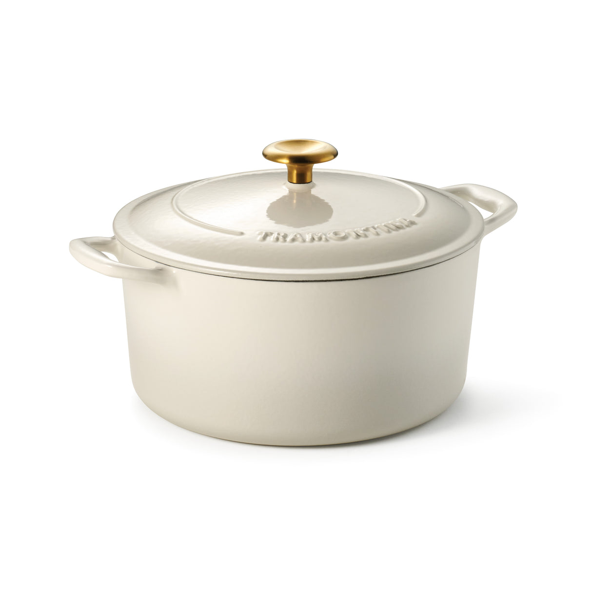 Bestow 5.5 Quart Enameled Cast Iron Covered Round Dutch Oven