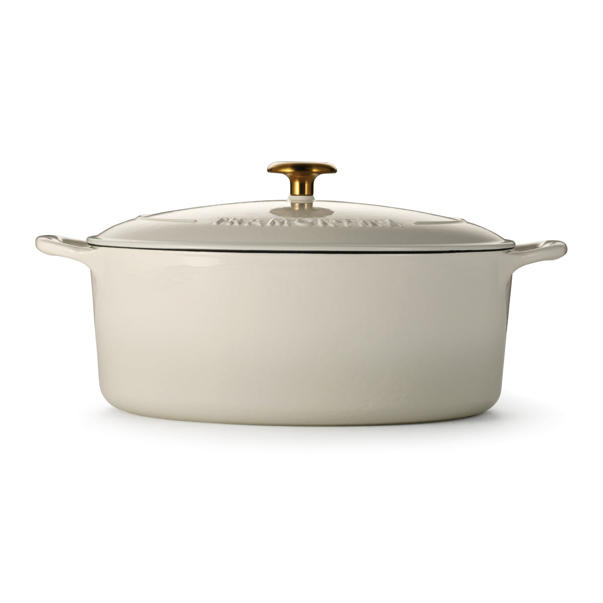 Bestow 7 Quart Enameled Cast-Iron Oval Dutch Oven