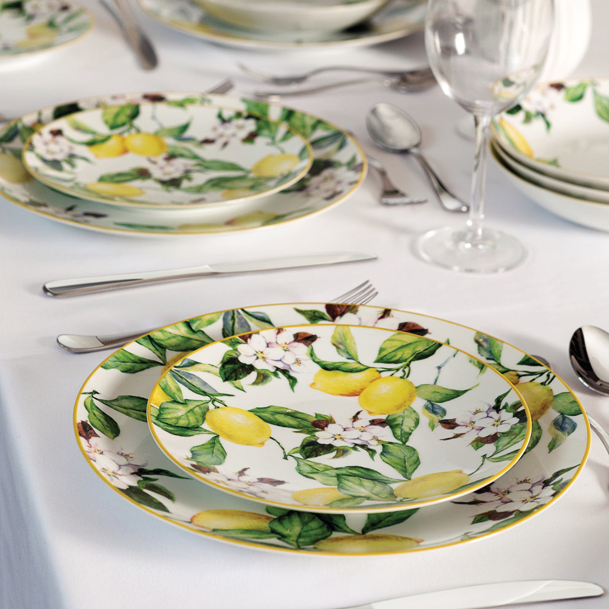 Carmen 6 Piece Dinner Plate Set