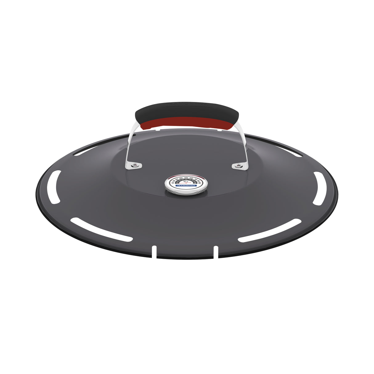 15.5 in Stainless Steel Round BBQ Charcoal Grill with Lid