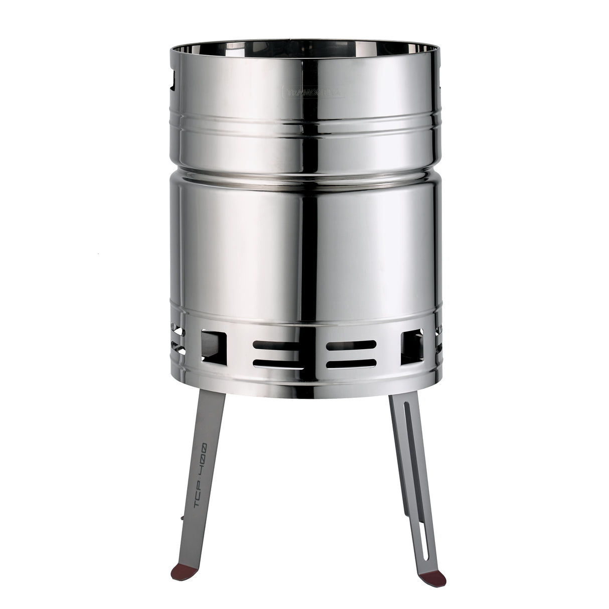 15.5 in Stainless Steel Round BBQ Charcoal Grill with Stand