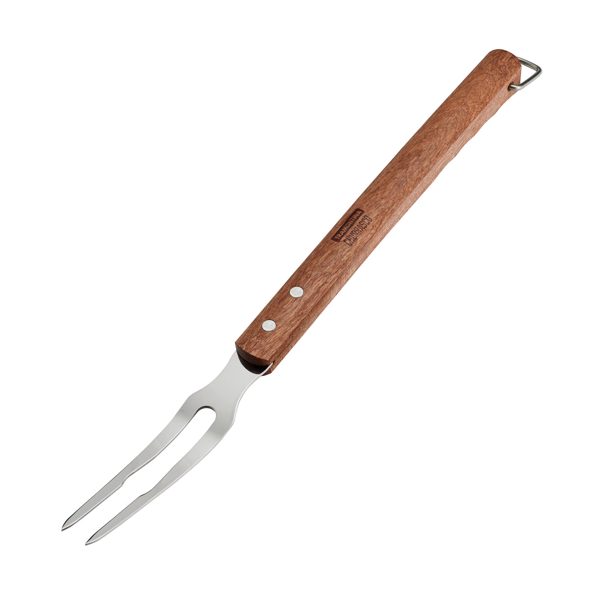 Churrasco BBQ Carving Fork with Wood Handle