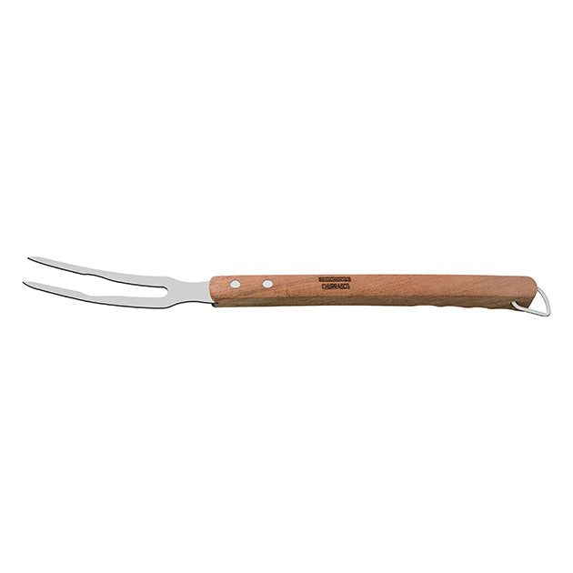 Churrasco BBQ Carving Fork with Wood Handle