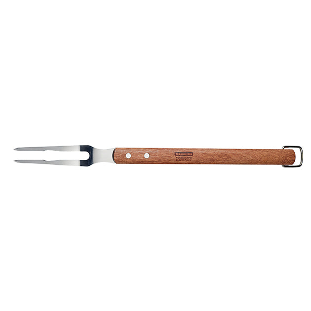 Churrasco BBQ Carving Fork with Wood Handle