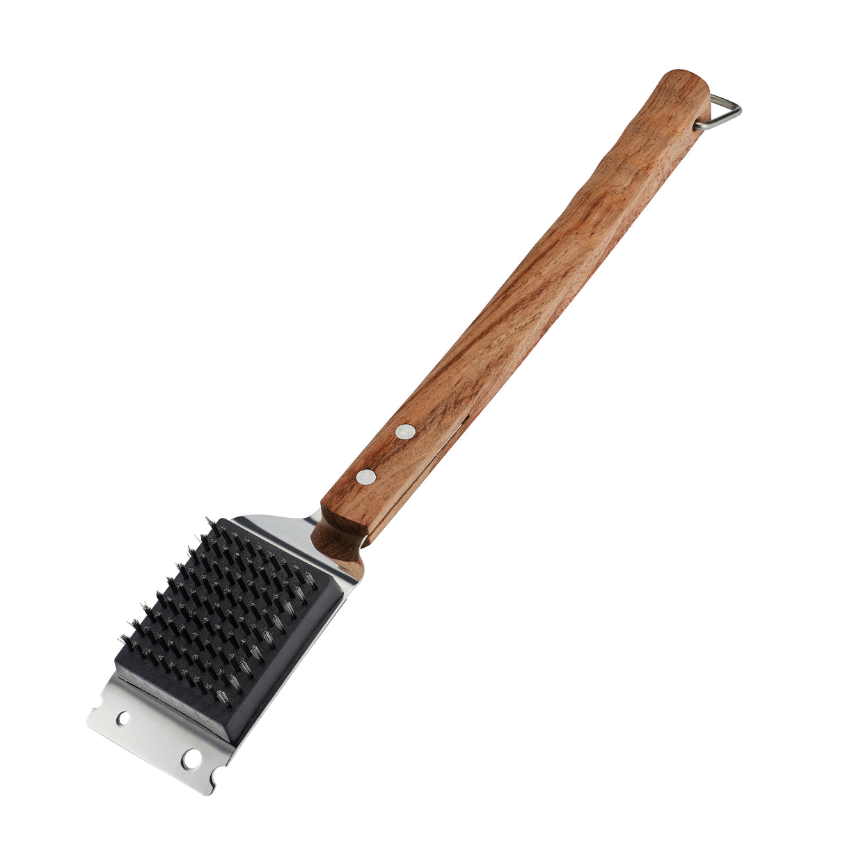 Churrasco BBQ Grill Brush with Wood Handle