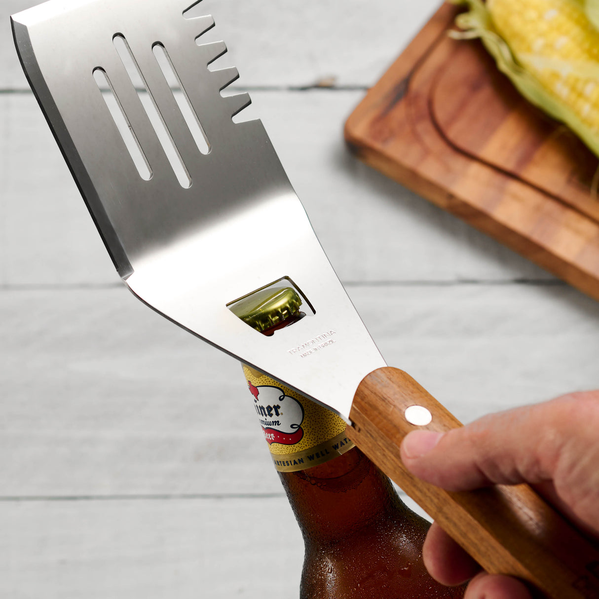 Churrasco BBQ Spatula with Wood Handle