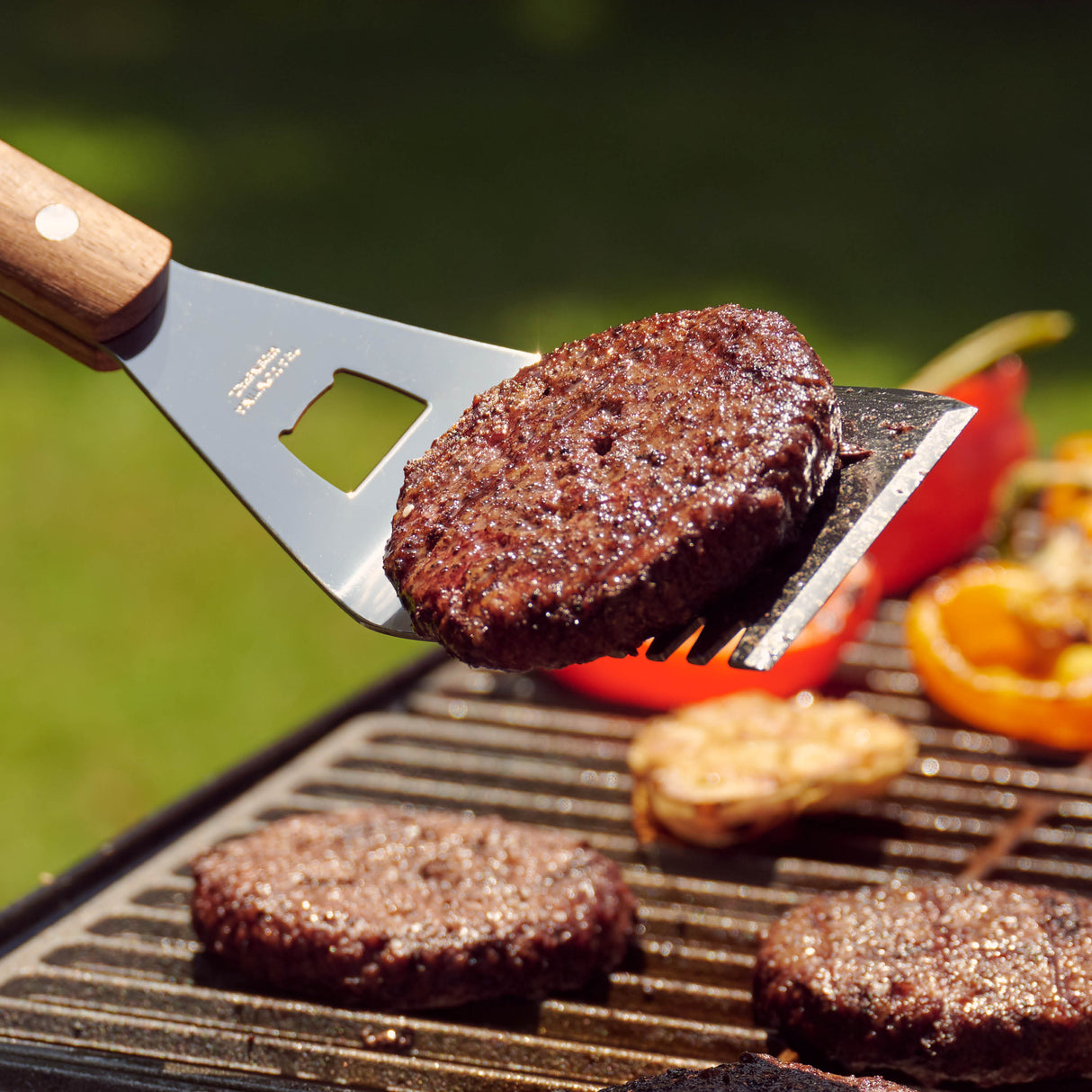 Churrasco BBQ Spatula with Wood Handle