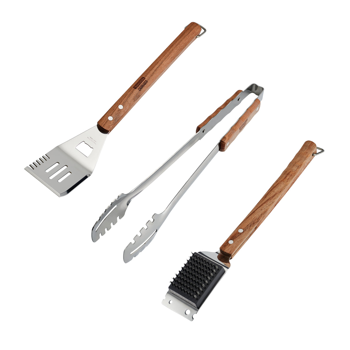 Churrasco BBQ 3 Piece Essential Tool Set