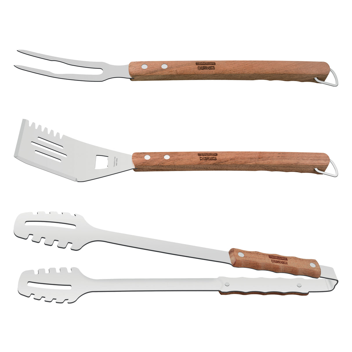 Churrasco BBQ 3 Piece Tool Set