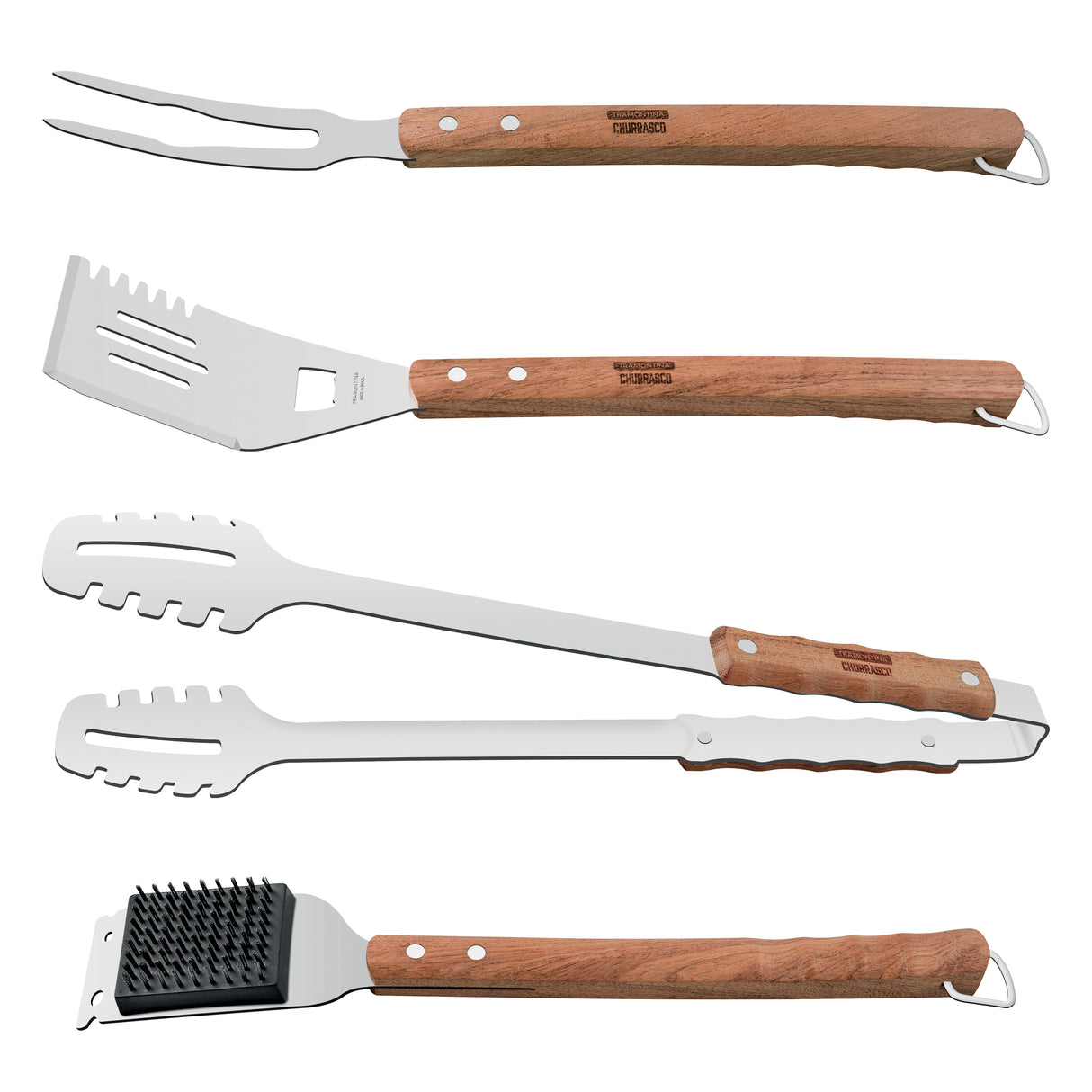 Churrasco BBQ 4 Piece Tool Set