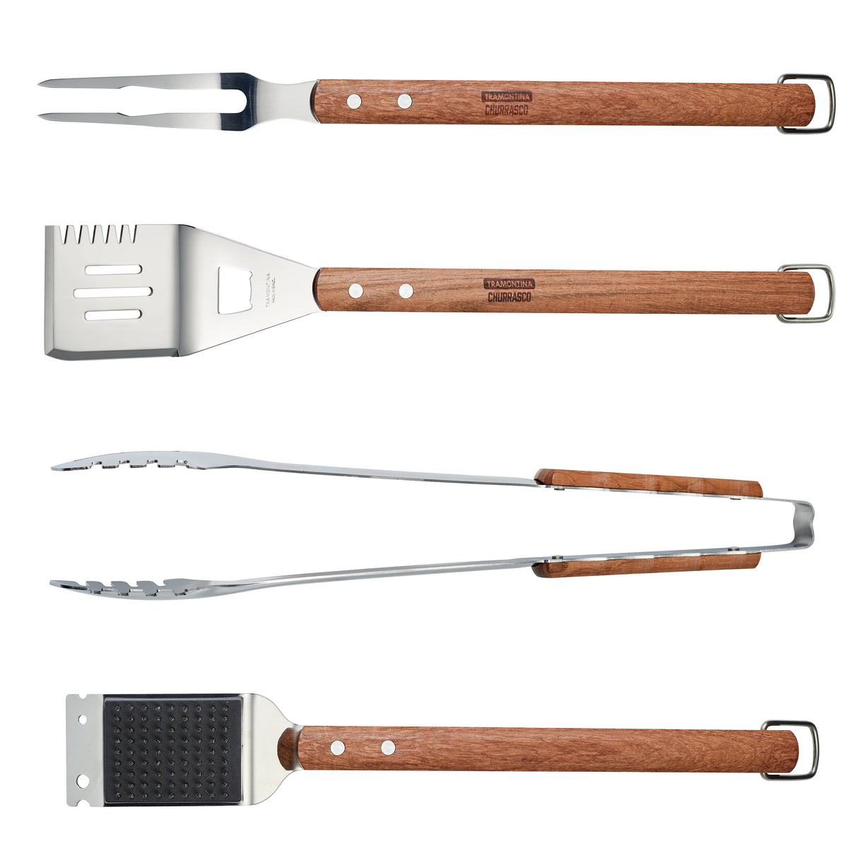 Churrasco BBQ 4 Piece Tool Set