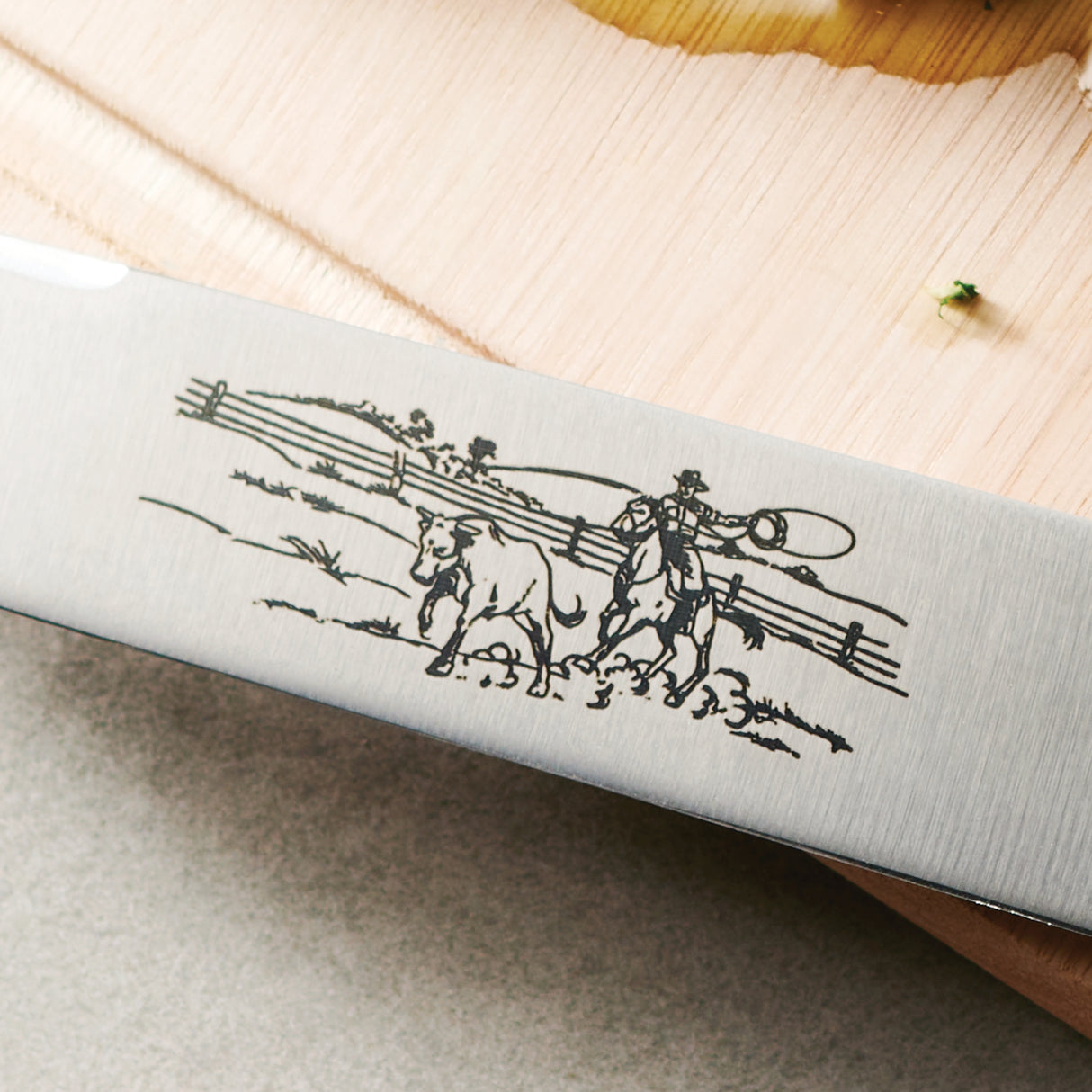 Churrasco BBQ 7 in Gaucho Style Knife with Leather Sheath