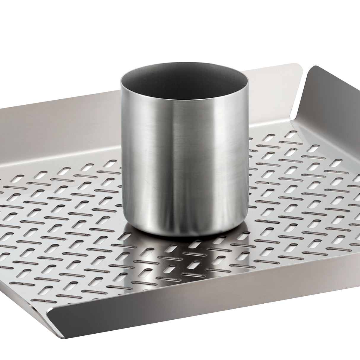 Churrasco BBQ Stainless Steel Outdoor Chicken Roaster with Basting Cup