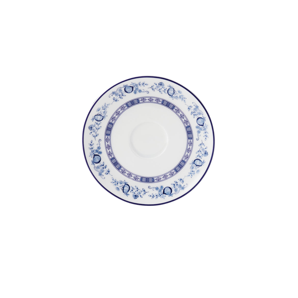 Dulce 8.5 ounce Tea Cup and Saucer 6 Piece Set