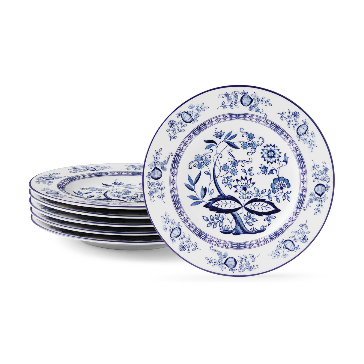 Dulce 6 Piece Dessert Plate Set