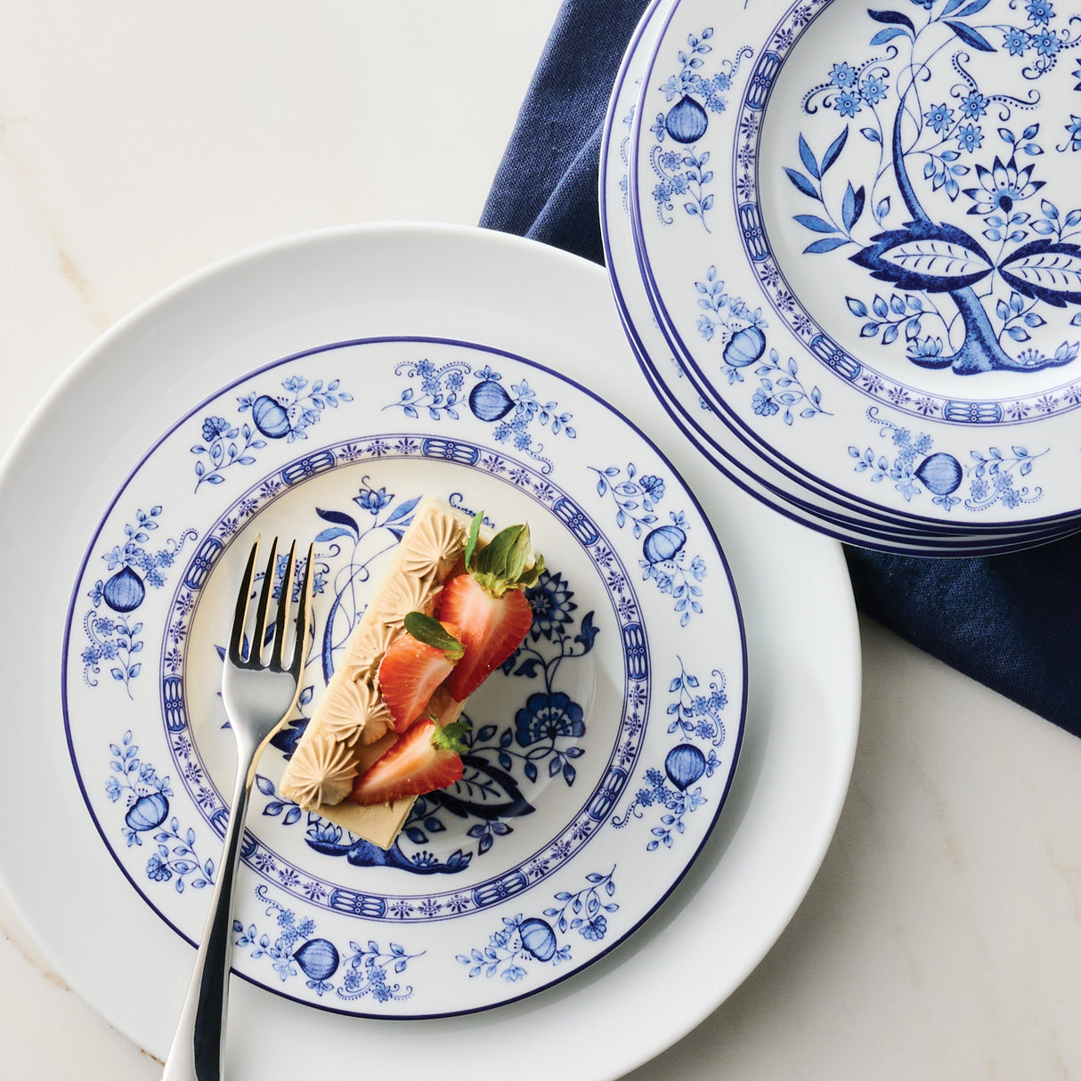 Dulce 6 Piece Dessert Plate Set