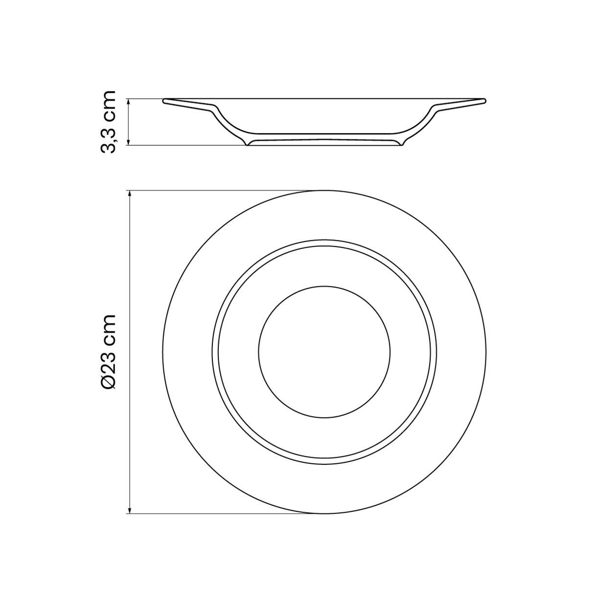 Dulce 6 Piece Soup Plate Set