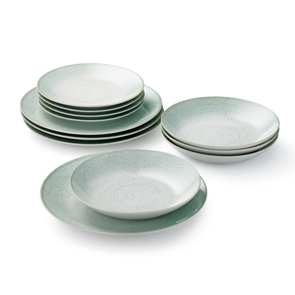 Enseada 12 Piece Plate Set