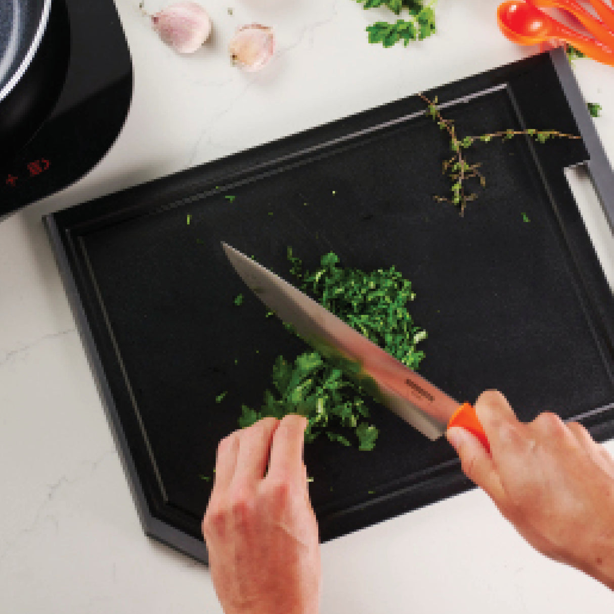 Guru Essential Knife and Cutting Board Prep Set