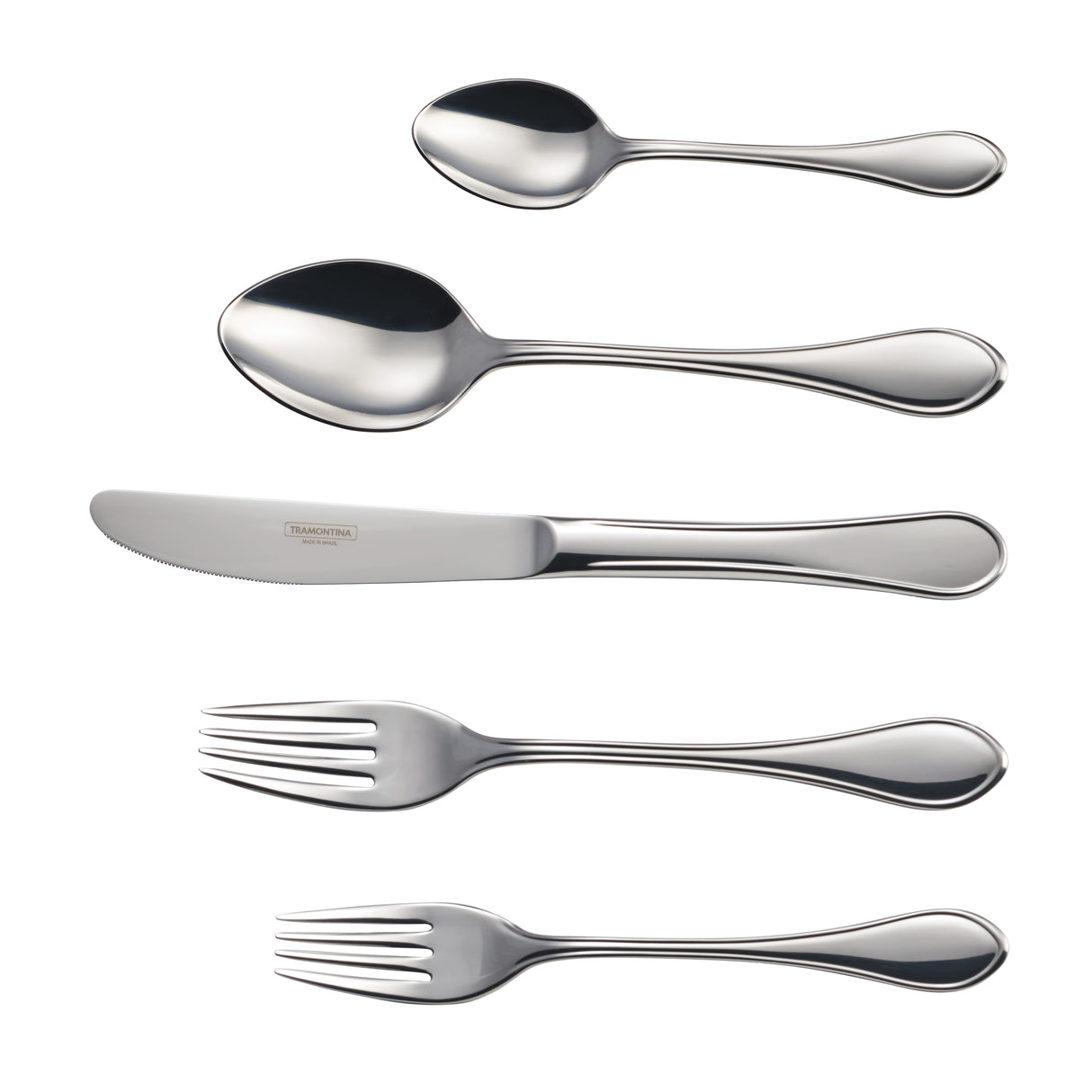 Italy 18/0 Stainless Steel 20 Piece Flatware Set