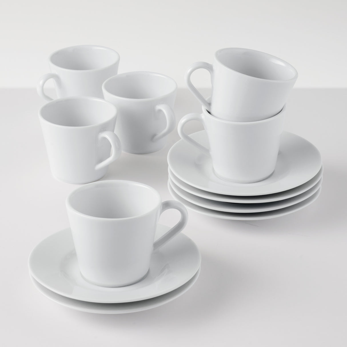 Leonora Cup and Saucer 6 Piece Set