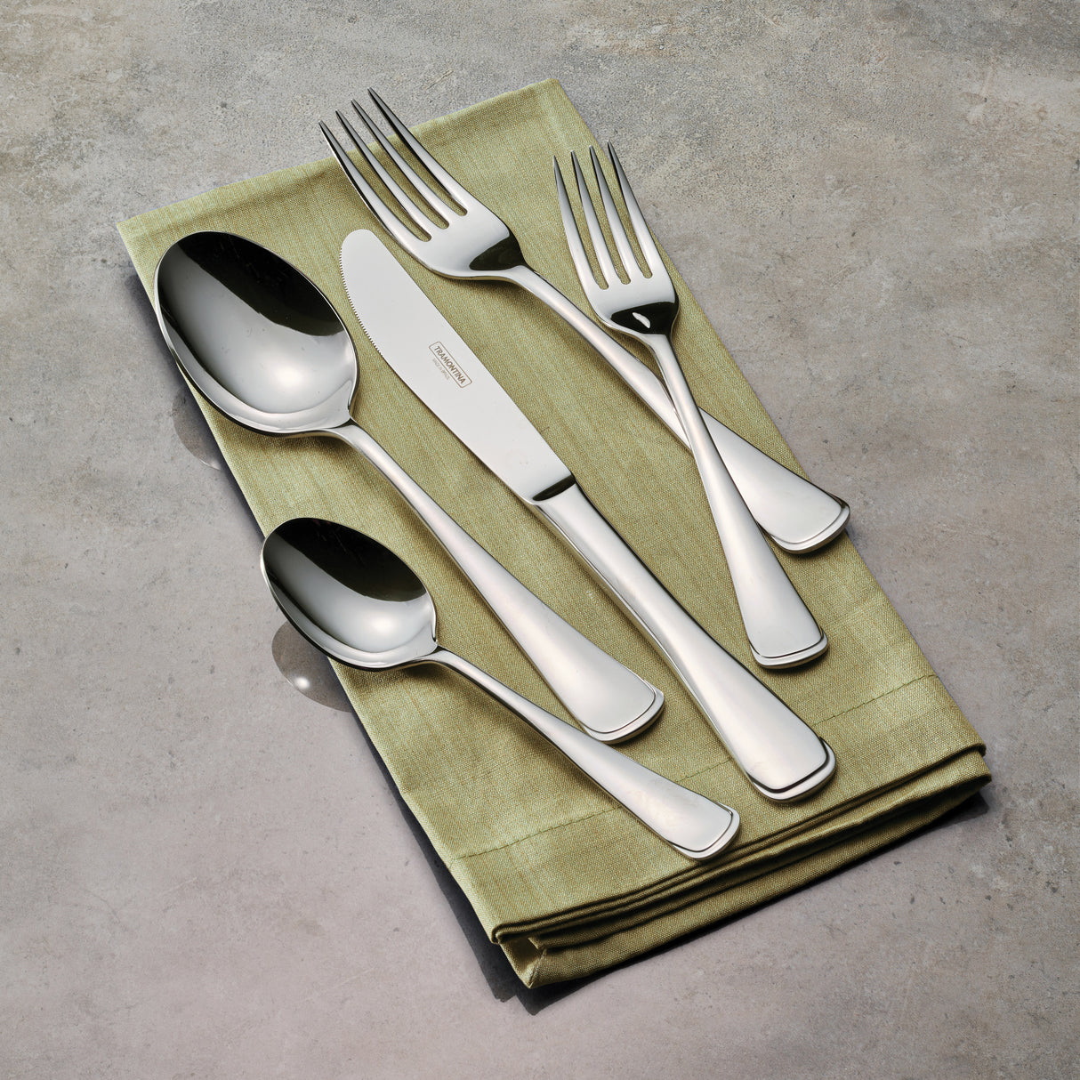 Monaco 18/0 Stainless Steel 20 Piece Flatware Set