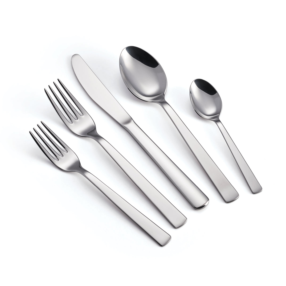 Oslo 20 Piece 18/0 Stainless Steel Flatware Set
