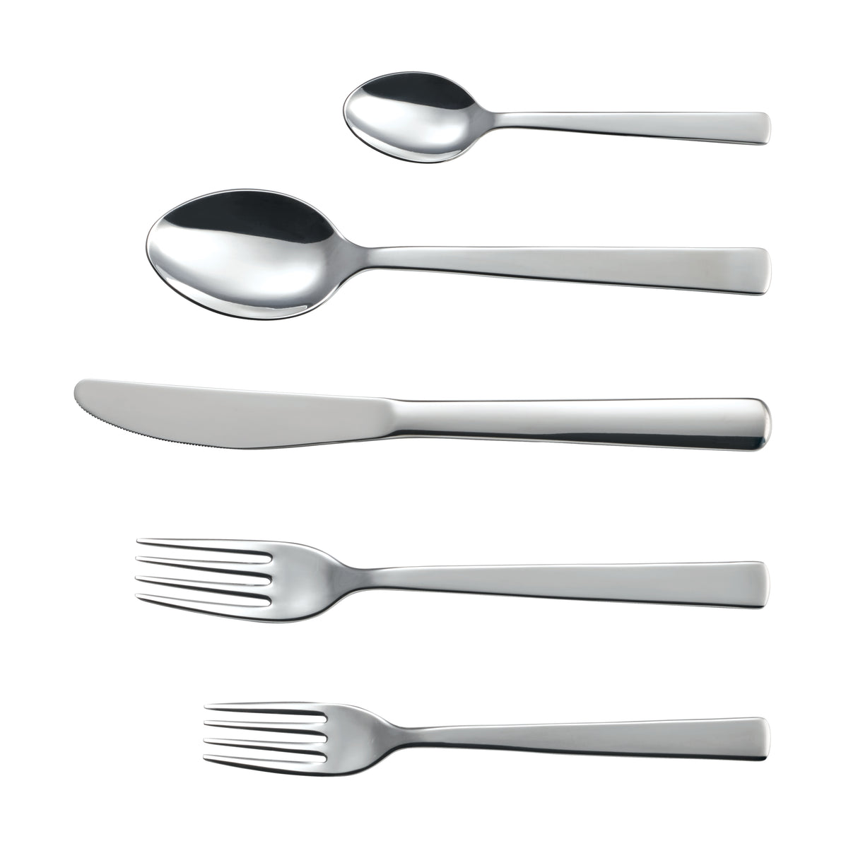 Oslo 20 Piece 18/0 Stainless Steel Flatware Set
