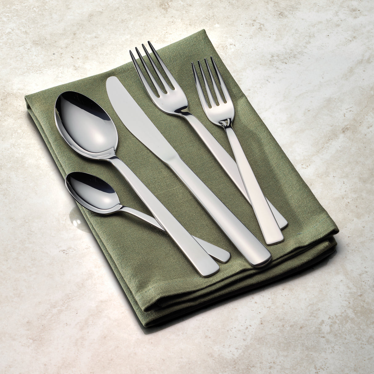 Oslo 20 Piece 18/0 Stainless Steel Flatware Set