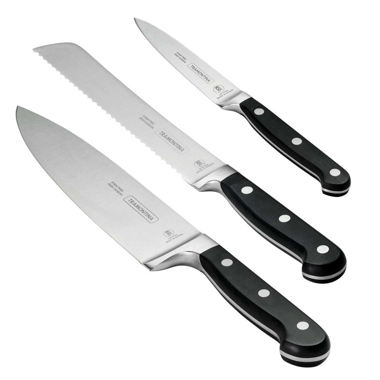 Professional 3 Piece Forged Essential Knife Set