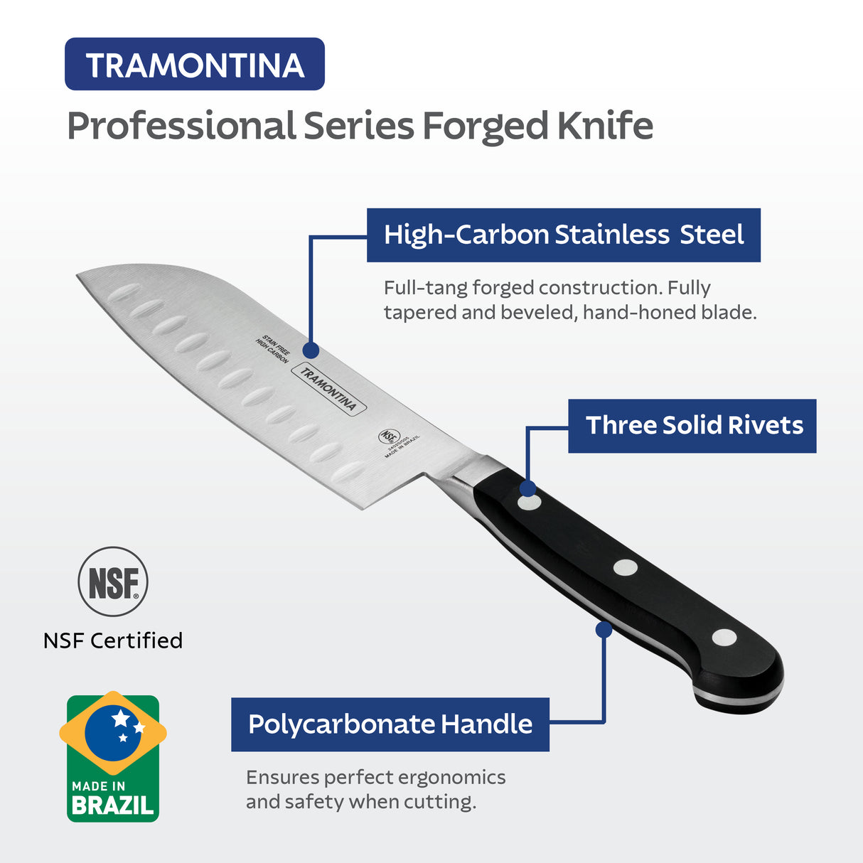 Professional Forged 5 Inch Santoku Knife