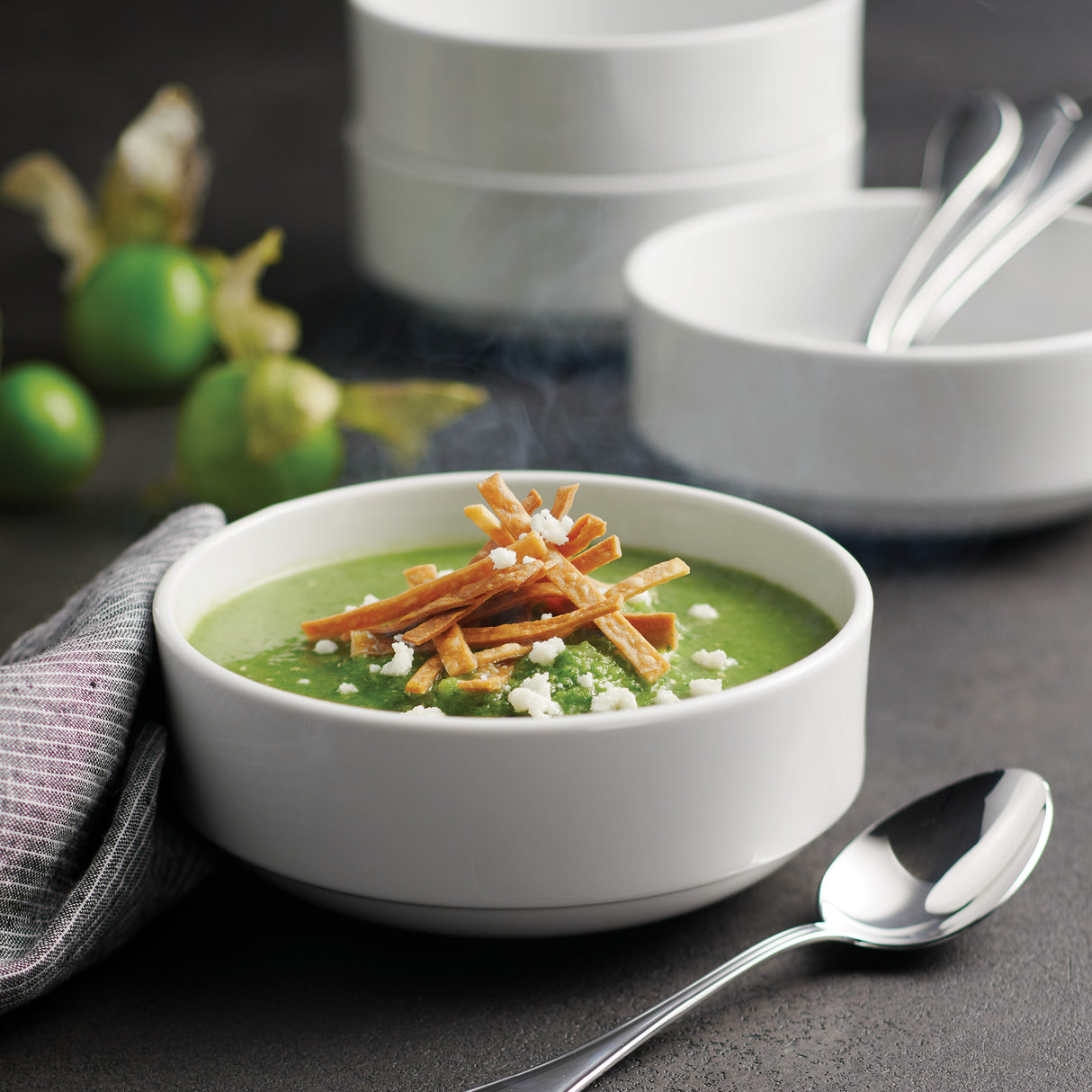 Paola 6 Inch Stackable Bowl 4 Piece Set