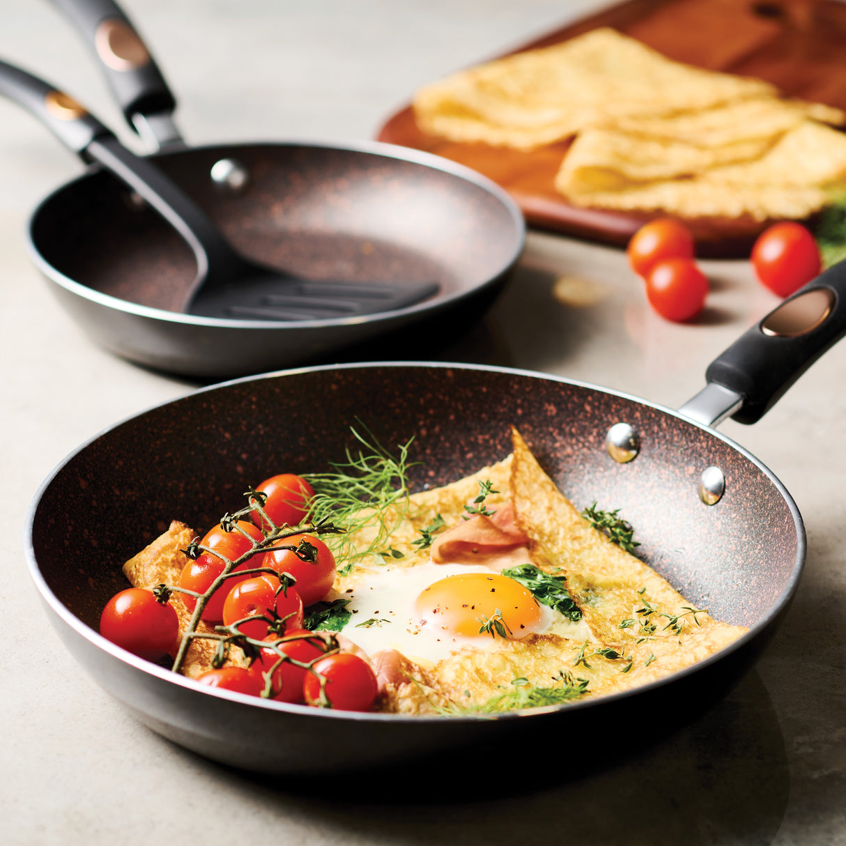 Pots & Pans 12 Piece Aluminum Nonstick Cookware Set