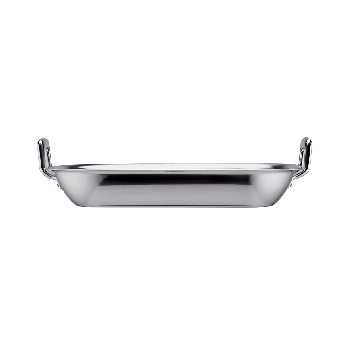 Prima 16.75 in Stainless Steel Flared Edge Roasting Pan - Includes Basting Rack