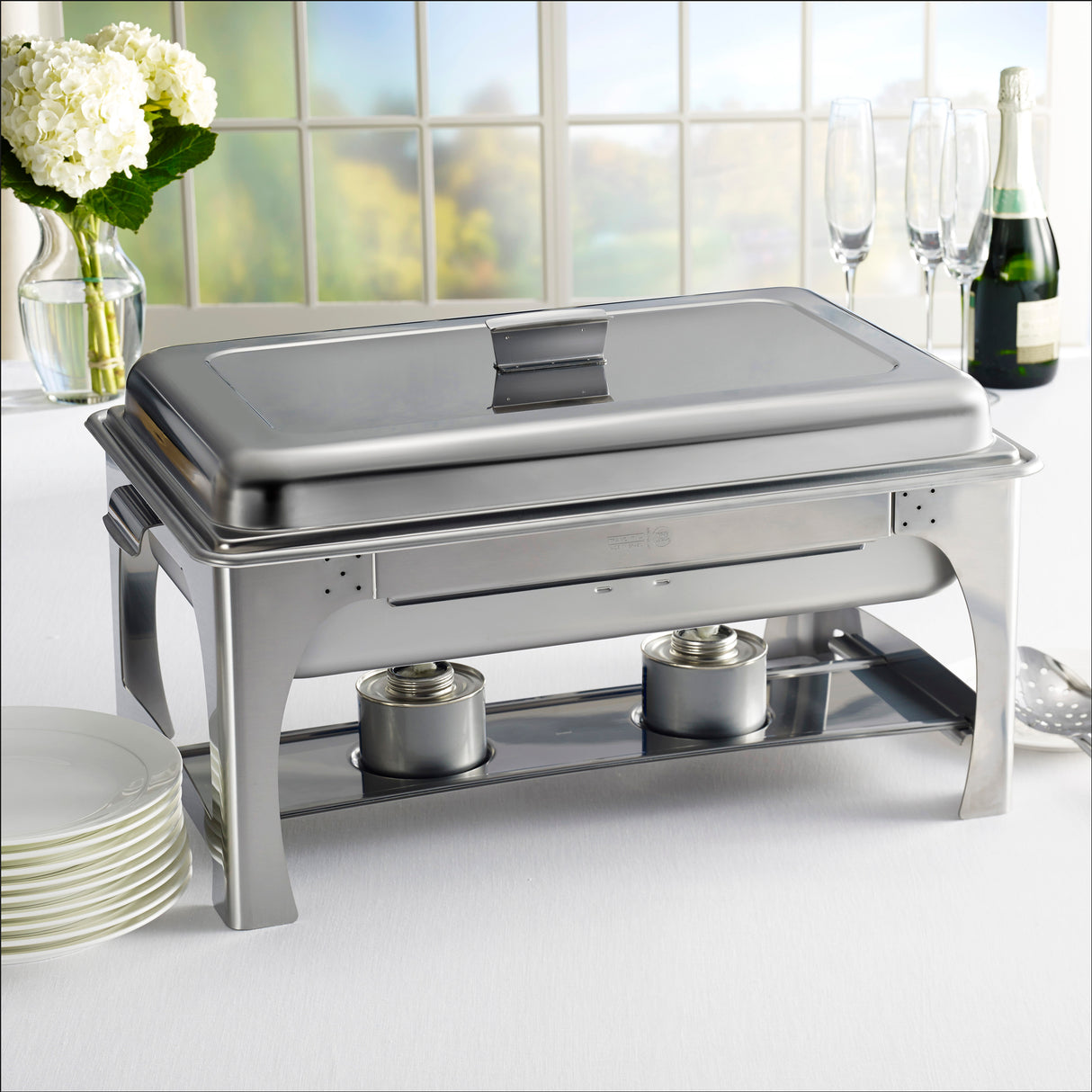 Proline 9 Quart Stainless Steel Chafing Dish