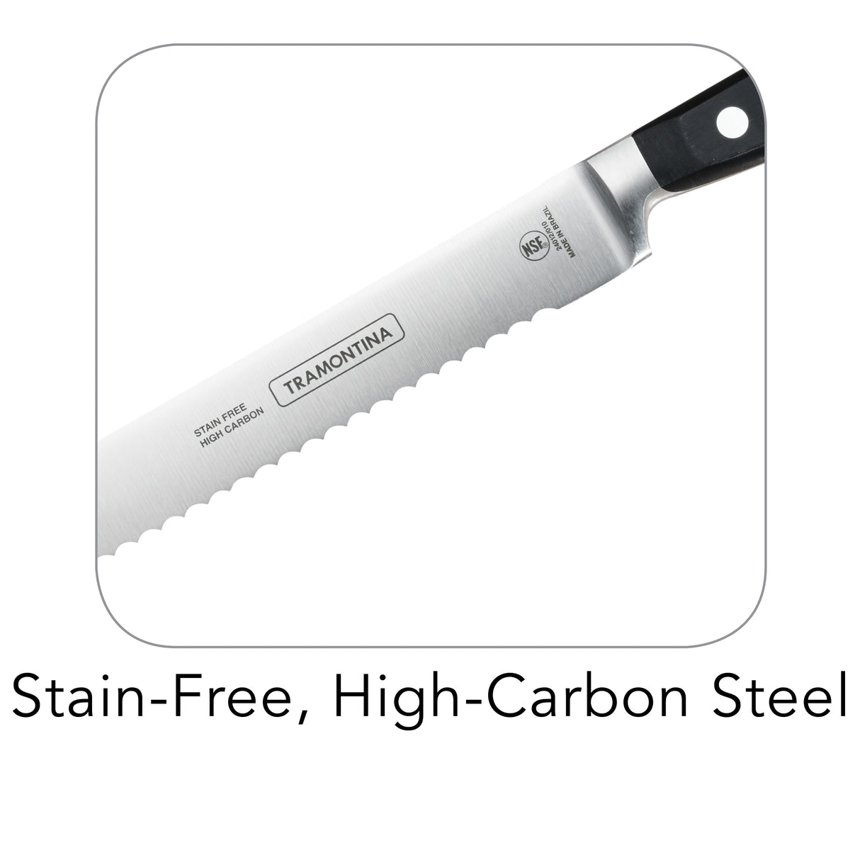 Professional Forged 10 Inch Serrated Slicer