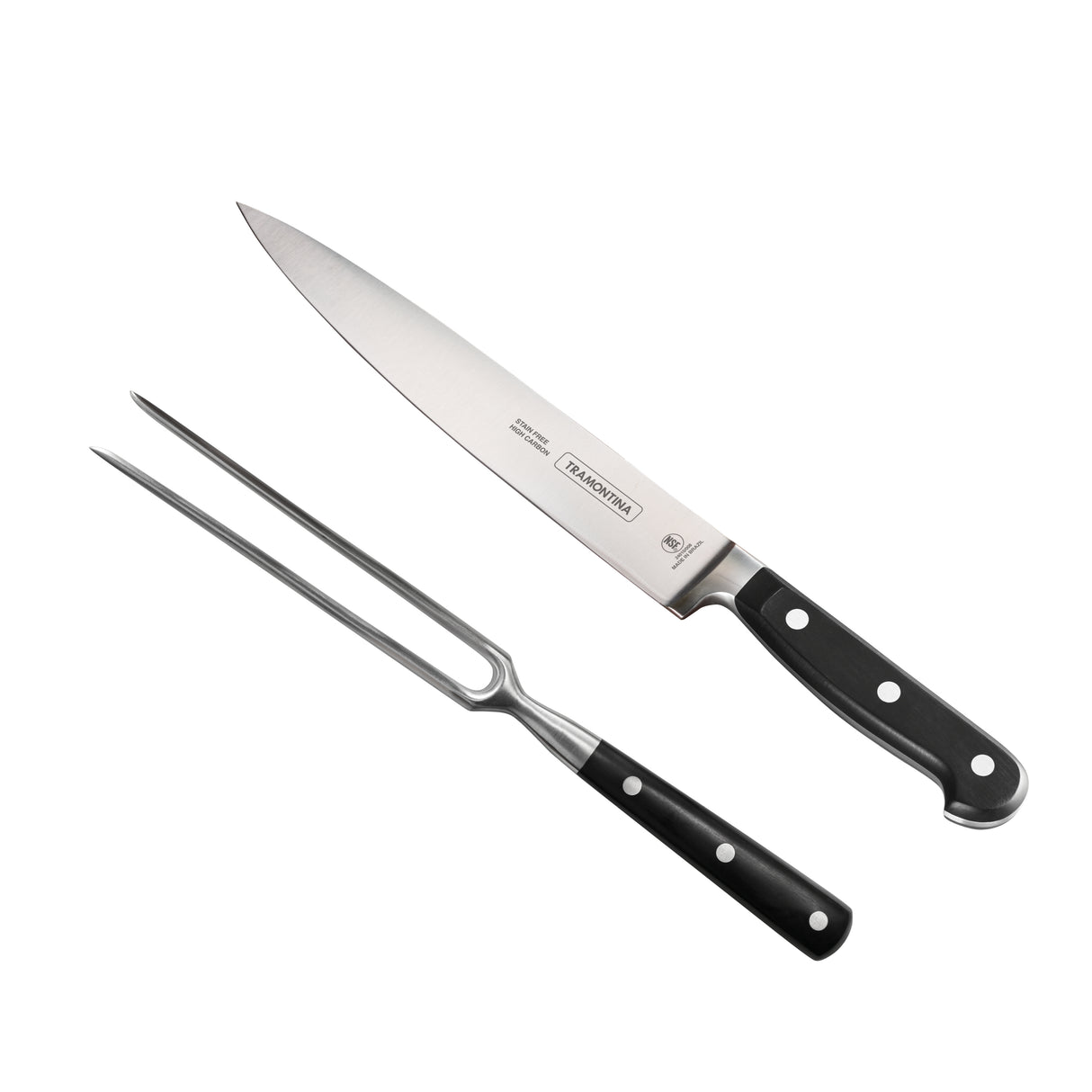 Professional 2 Piece Carving Set (Carving Fork and 8 in. Slicer)