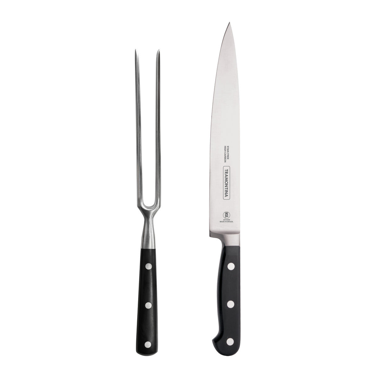 Professional 2 Piece Carving Set (Carving Fork and 8 in. Slicer)