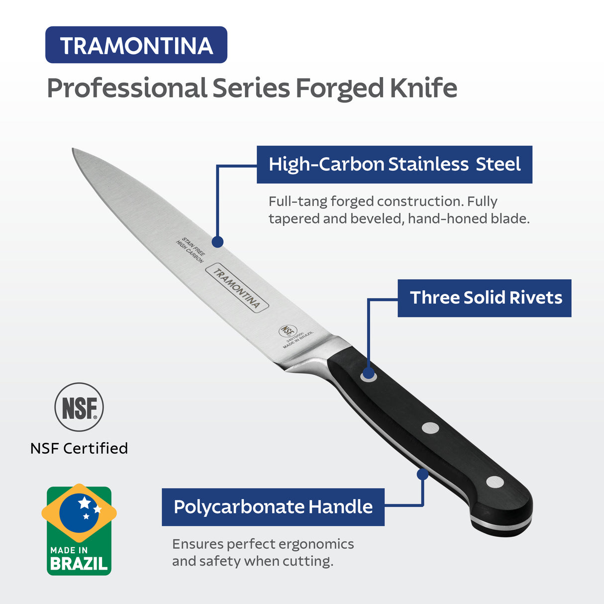 Professional Forged 6 Inch Utility Knife