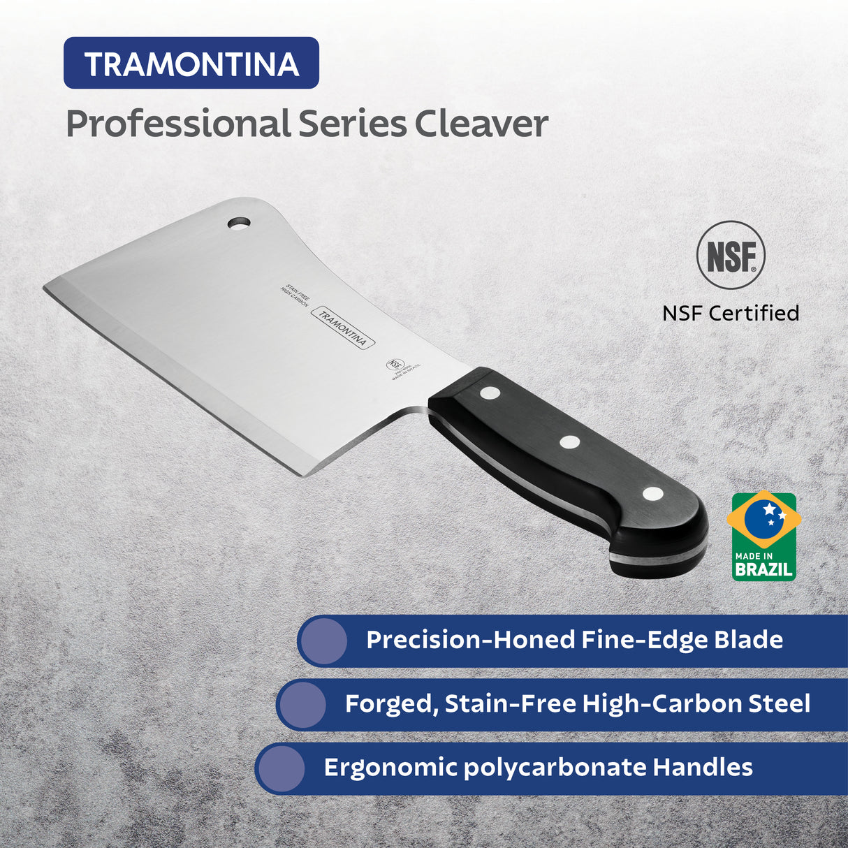 Professional 6 Inch Cleaver