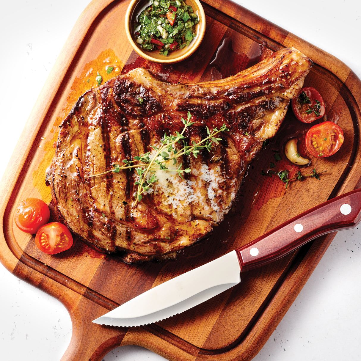 Provence Steak Serving Board