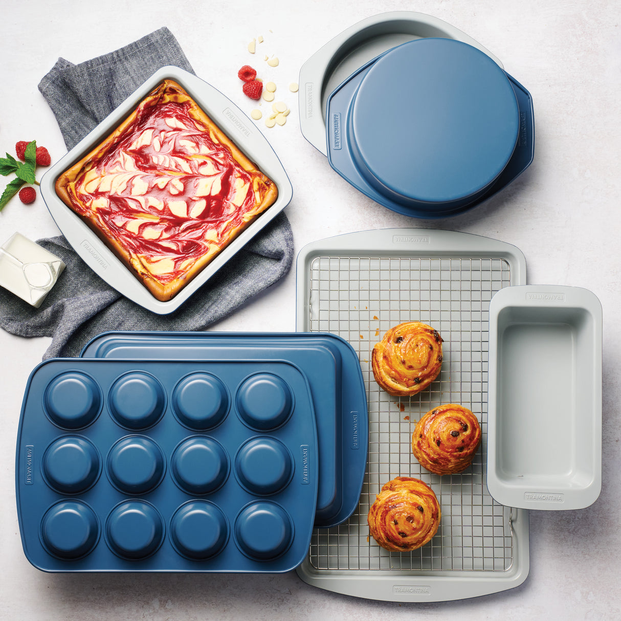 Rise Ceramic Nonstick Bakeware Set