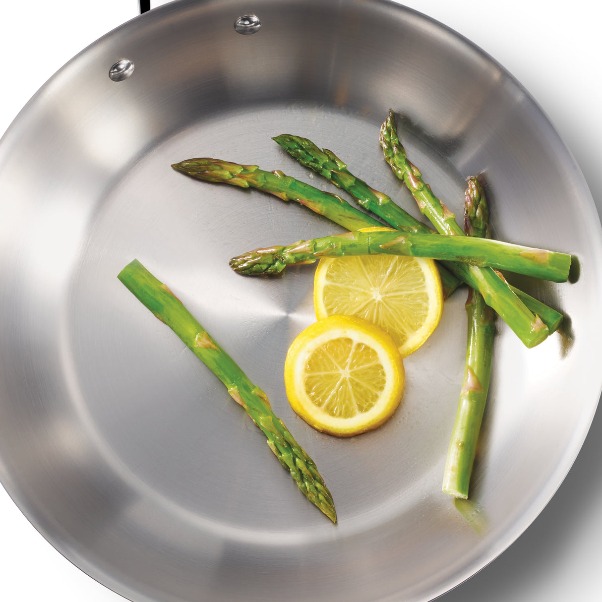 Tri-Ply Clad Stainless Steel Fry Pan - Seattle Handle