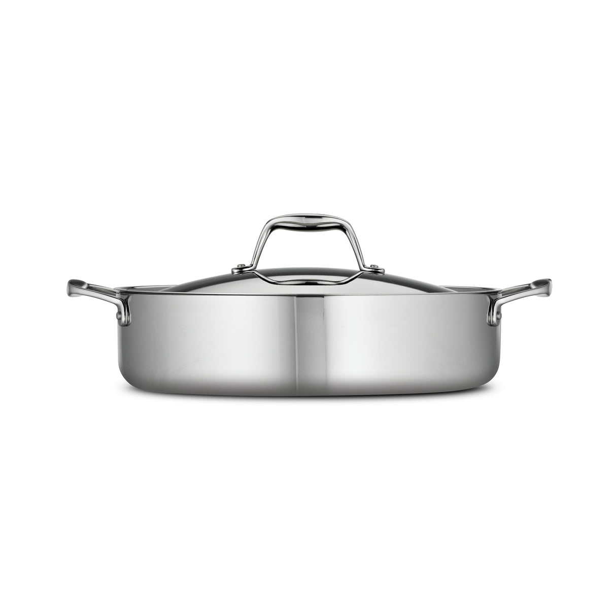 Signature 6 Quart Tri-Ply Clad Stainless Steel Covered Braiser