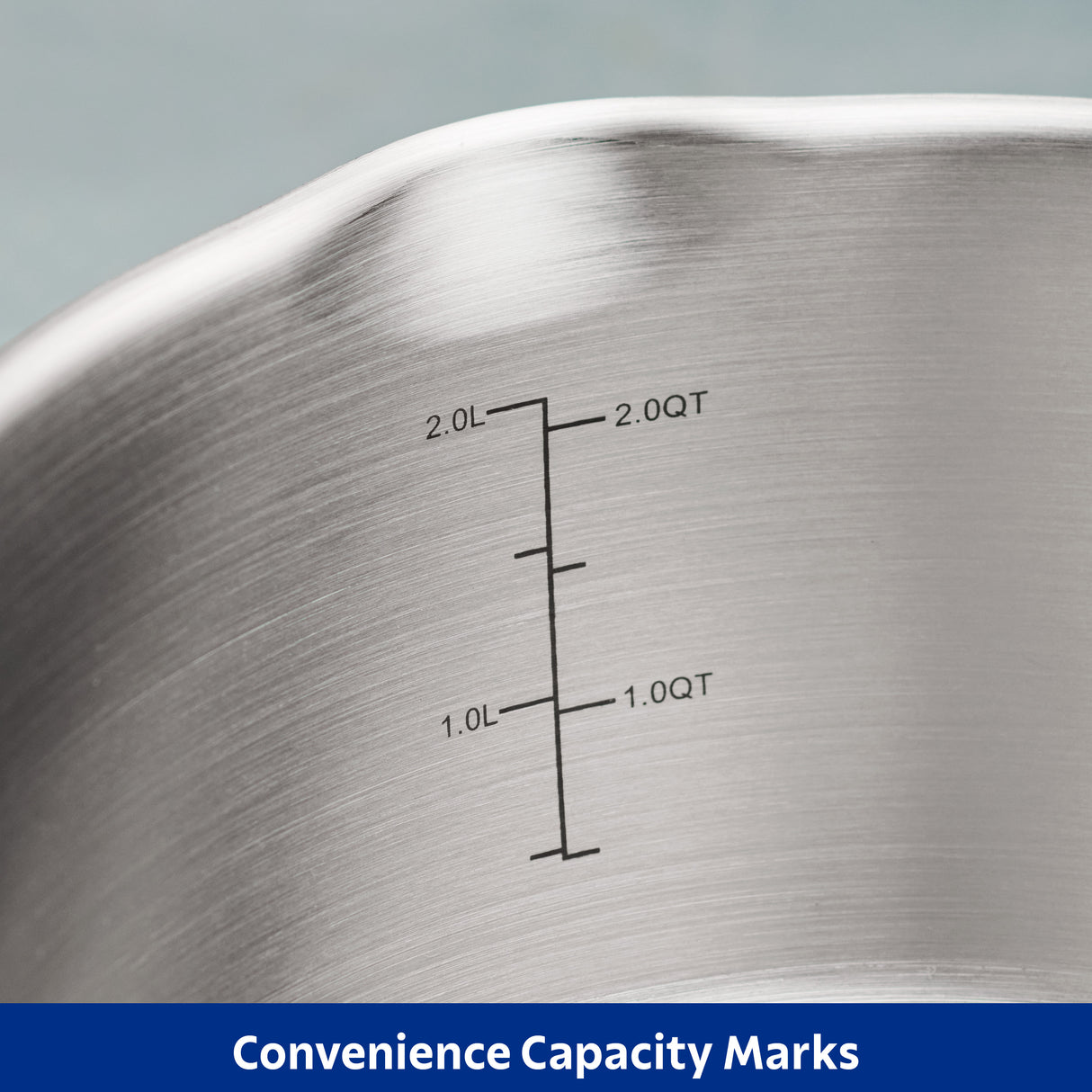 Tempo Tri-Ply Base Stainless Steel Cookware Set