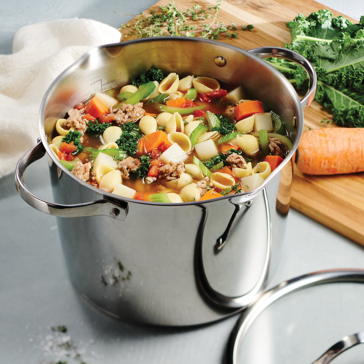 Tempo Tri-Ply Base Stainless Steel Cookware Set