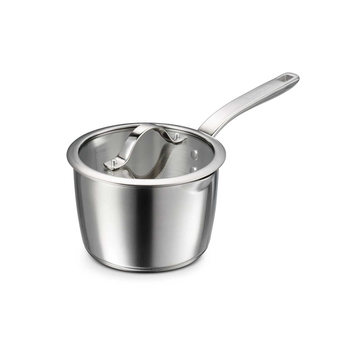 Tempo Tri-Ply Base Stainless Steel Covered Saucepan