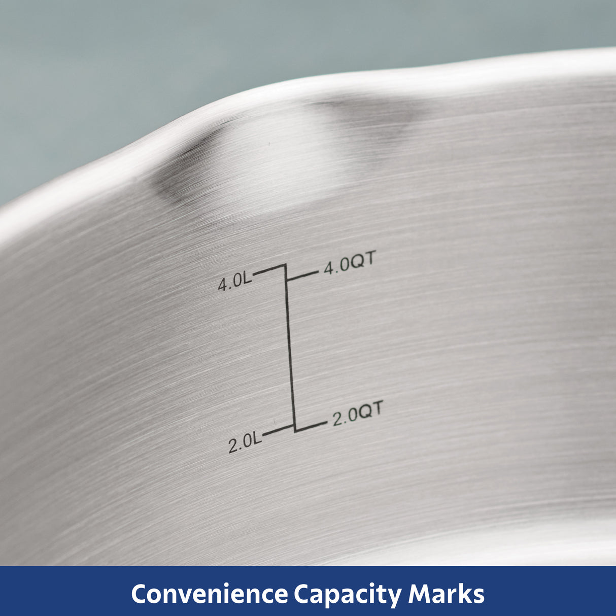 Tempo 6 Quart Tri-Ply Base Stainless Steel Covered Braiser