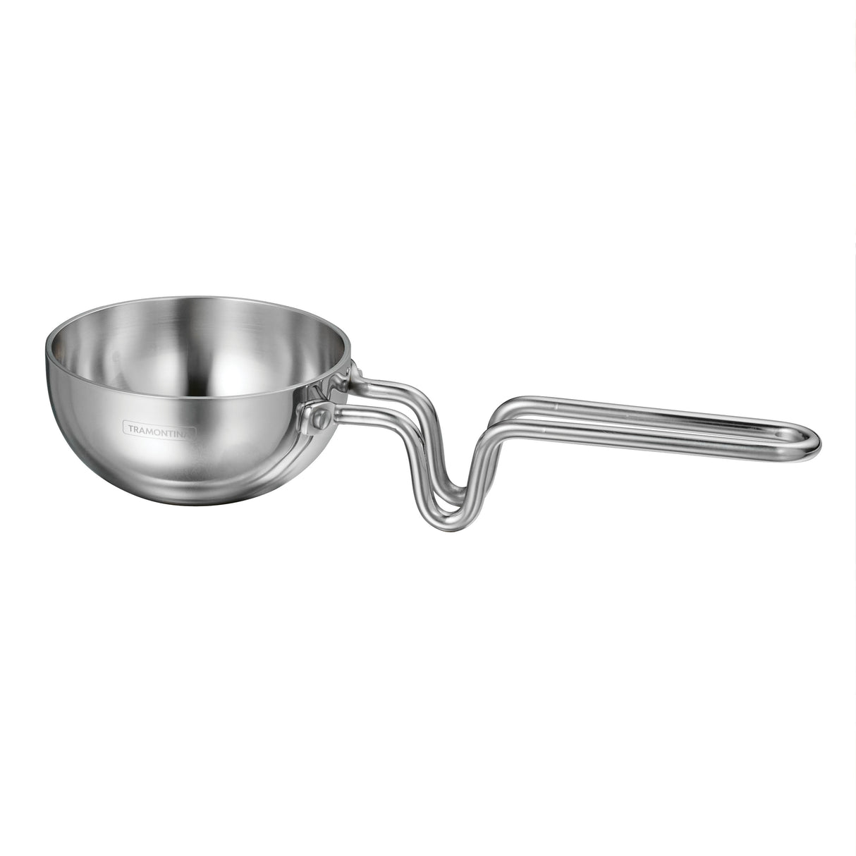 Utsava 9.35 Ounce Tri-Ply Clad Stainless Steel Tadka Pan