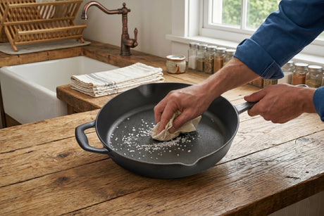 How to Clean Cast Iron with Salt: The Gentle Method That Works